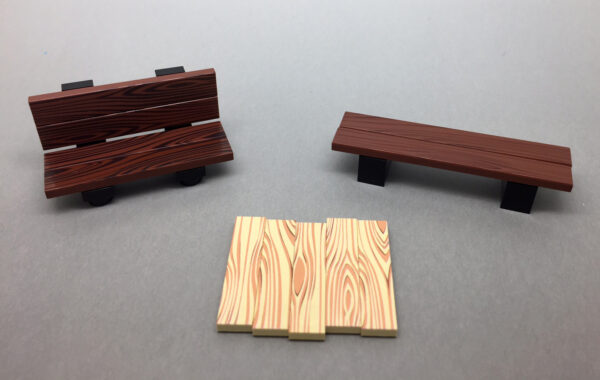 Houten zitbank - Afbeelding 2
