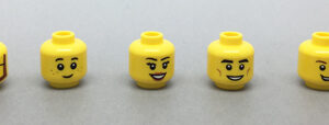 Setje minifig hoofdjes