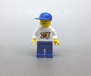 Minifig 'I love u'