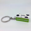 sleutelhangers met voetbalplaatje