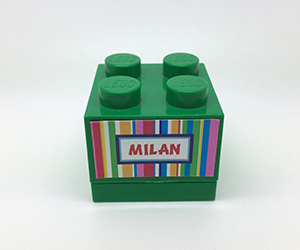 Minibox label streep