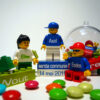 Minifig meisjes op magneetblok (min 10 stuks) - Afbeelding 7
