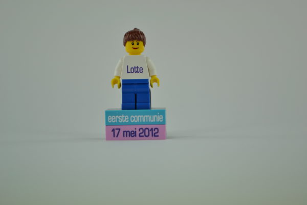 Minifig jongens op magneetblok (min 10 stuks) - Afbeelding 3