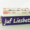 Sleutelhanger juf of meester met plaatje - Afbeelding 5