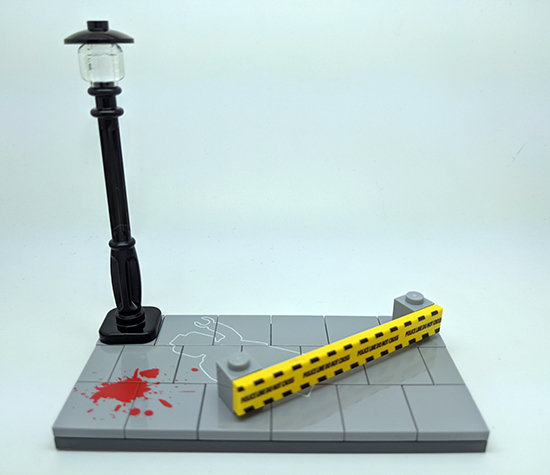 Lego Crime Scene by Mijn Blokje