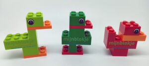Lego Serious Play - The duck - in kleur gepersonaliseerd