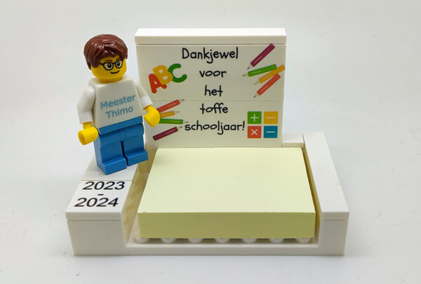 Post-it houder bedankje einde schooljaar met naam - Afbeelding 7