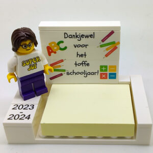 Post-it houder bedankje einde schooljaar standaard