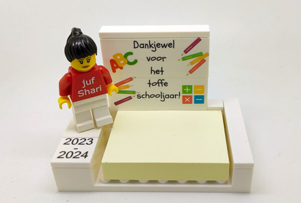 Post-it houder bedankje einde schooljaar met naam - Afbeelding 6