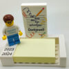 Post-it houder bedankje met minifig met naam - Afbeelding 5