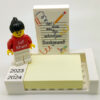 Lego cadeau einde schooljaar juffrouw