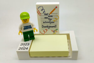 Post-it houder bedankje standaard