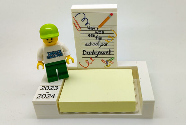 Cadeau voor meester einde schooljaar