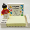 Bedankje einde schooljaar in Lego - origneel en uniek voor juffen en meesters
