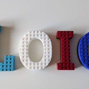 Blok Lego letters