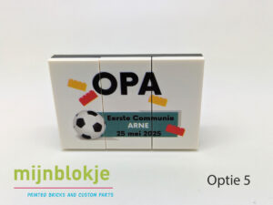 Lego-Naambord Feest Communie-Verjaardag MijnBlokje