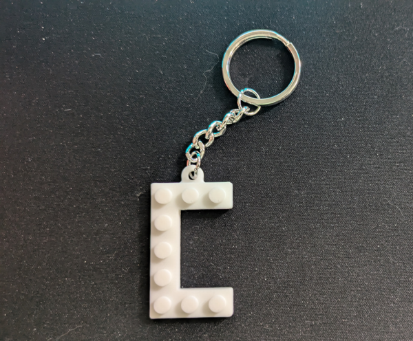 Blok Lego letters - Sleutelhanger