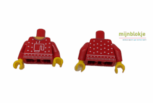 Lego Minifig Kersttrui Kerstmis Kersttorso Koffie Mijn Blokje