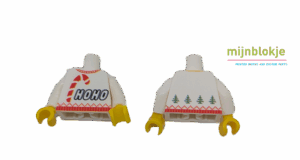 Lego Minifig Kersttrui Kerstmis Kersttorso Ho ho ho Mijn Blokje