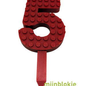 Mijnblokje Lego 3D Caketopper Taarttopper